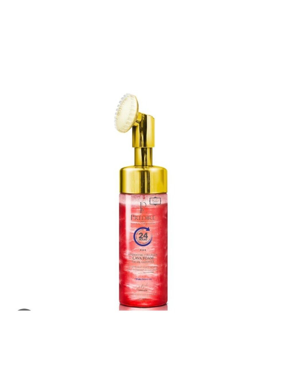 Hydrating Pomegranate Lava Foam Cleanser with Brush Head